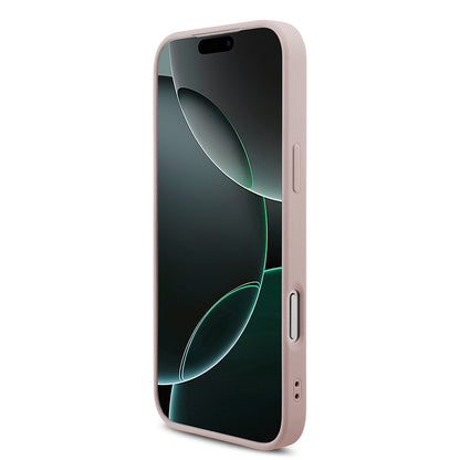 Калъф за Apple iPhone 18 Pro / 17 Pro, Guess, 4G Big Logo, Розов