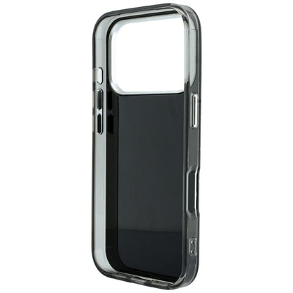 Калъф за Apple iPhone 18 Pro / 17 Pro, Karl Lagerfeld, IML кристали и електроплатинирано лого, черен