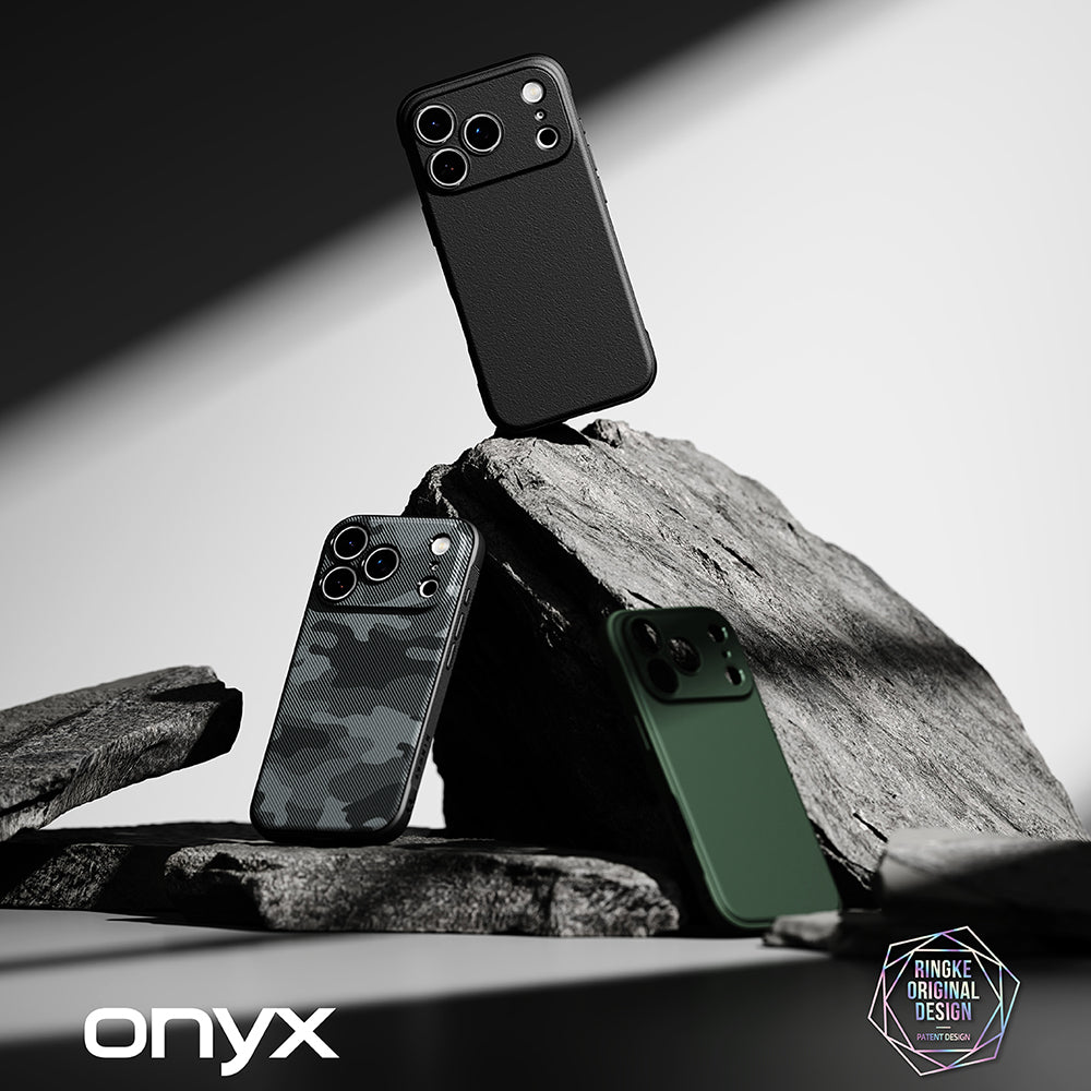 Калъф за Apple iPhone 18 Pro / 17 Pro, Ringke, Onyx, Черен