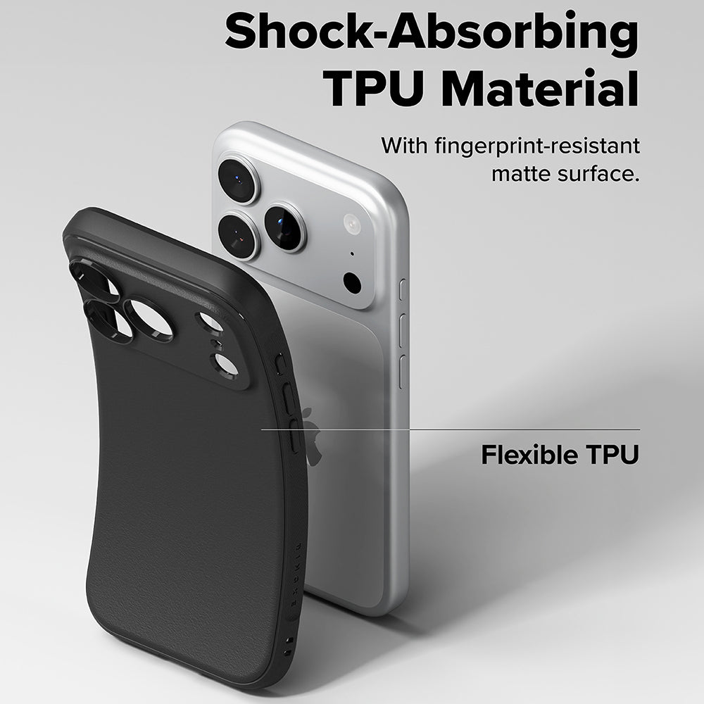 Калъф за Apple iPhone 18 Pro / 17 Pro, Ringke, Onyx, Черен
