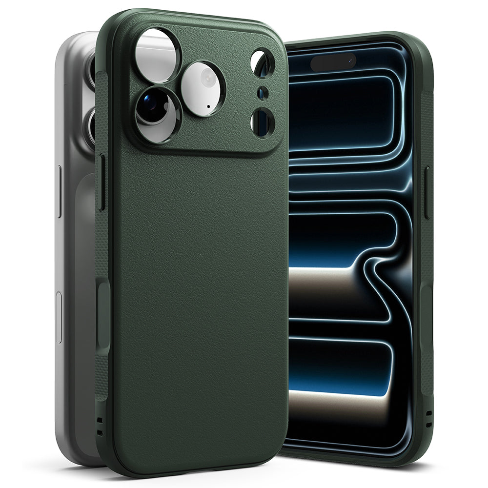 Калъф за Apple iPhone 18 Pro / 17 Pro, Ringke, Onyx, Тъмнозелен