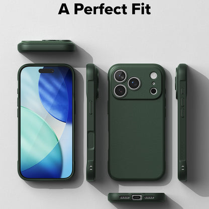 Калъф за Apple iPhone 18 Pro / 17 Pro, Ringke, Onyx, Тъмнозелен