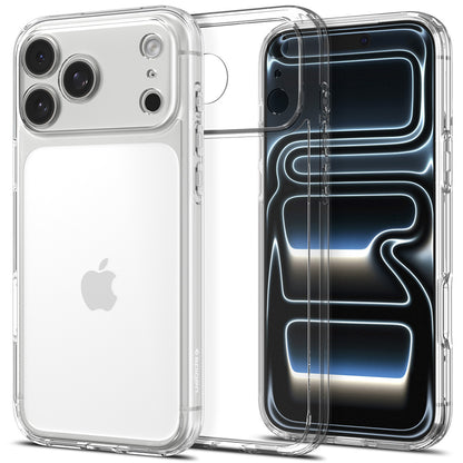 Case for Apple iPhone 18 Pro / 17 Pro, Spigen, Ultra Hybrid, Transparent ACS12153