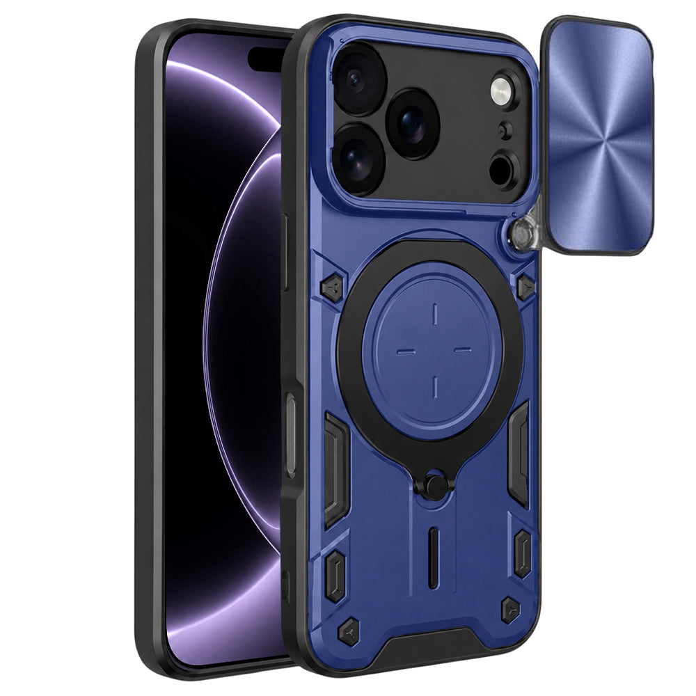 Калъф за Apple iPhone 18 Pro / 17 Pro, Techsuit, CamGuard Pro, Син