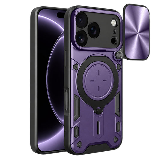 Калъф за Apple iPhone 18 Pro / 17 Pro, Techsuit, CamGuard Pro, Лилав