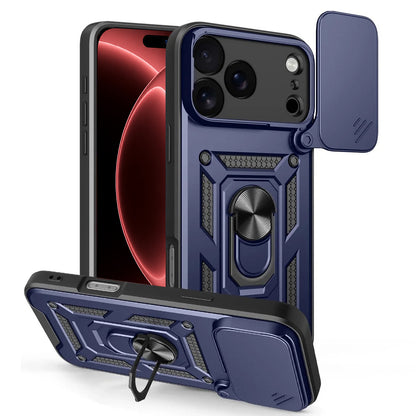 Калъф за Apple iPhone 18 Pro / 17 Pro, Techsuit, CamShield, Син
