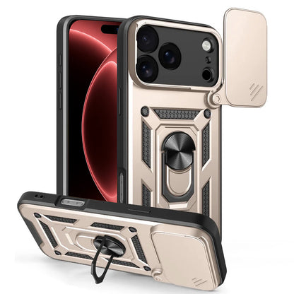 Калъф за Apple iPhone 18 Pro / 17 Pro, Techsuit, CamShield, Златист