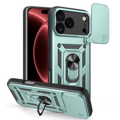 Калъф за Apple iPhone 18 Pro / 17 Pro, Techsuit, CamShield, Зелен