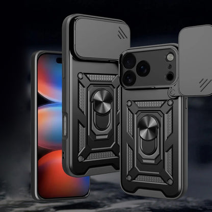 Калъф за Apple iPhone 18 Pro / 17 Pro, Techsuit, CamShield, Зелен