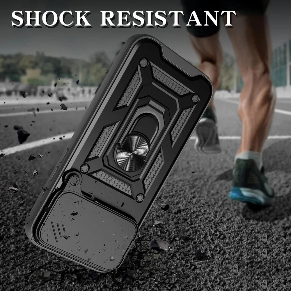 Калъф за Apple iPhone 18 Pro / 17 Pro, Techsuit, CamShield, Зелен