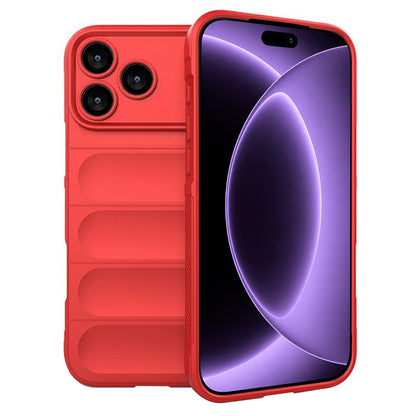Калъф за Apple iPhone 18 Pro / 17 Pro, Techsuit, Magic Shield, Червен