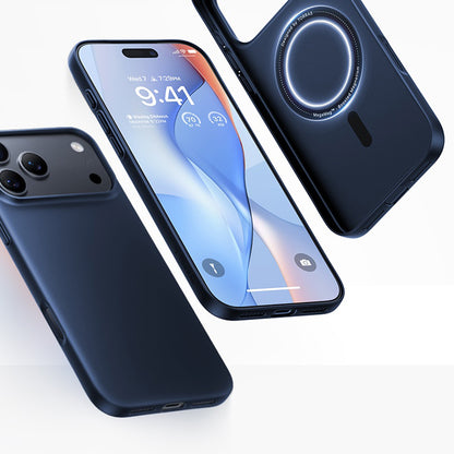 Калъф MagSafe за Apple iPhone 18 Pro / 17 Pro, Torras, OriginFit, Тъмносин