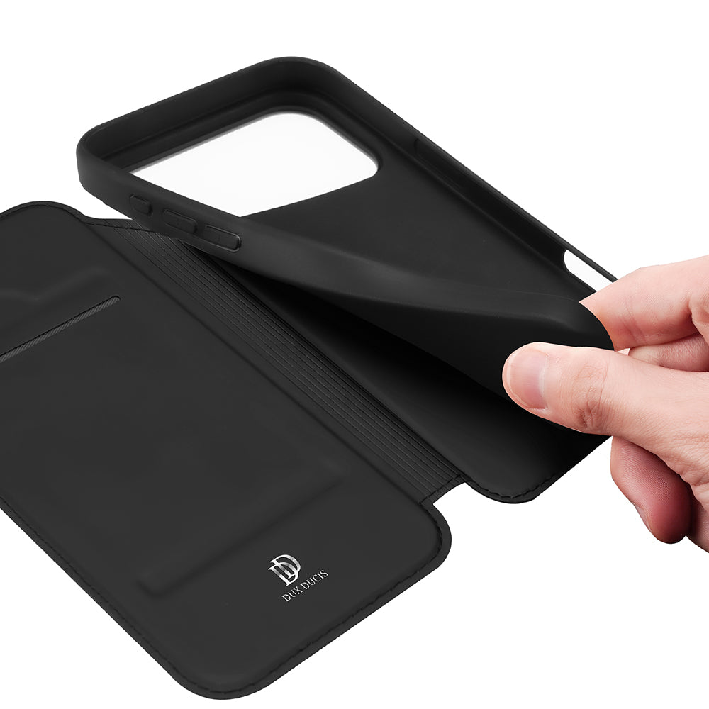 Калъф за Apple iPhone 18 Pro Max / 17 Pro Max, DUX DUCIS, Skin Pro, Черен