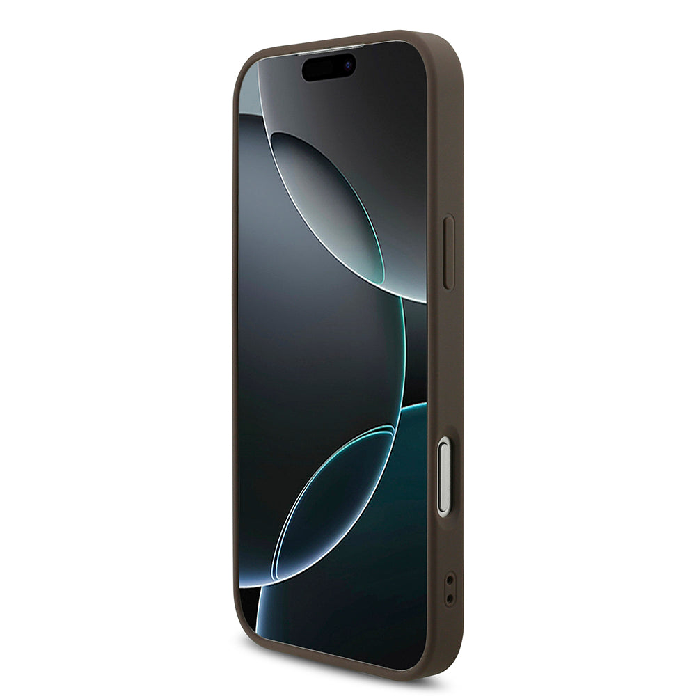 Калъф за Apple iPhone 18 Pro Max / 17 Pro Max, Guess, 4G Big Logo, Кафяв