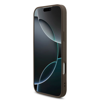Калъф за Apple iPhone 18 Pro Max / 17 Pro Max, Guess, 4G Big Logo, Кафяв