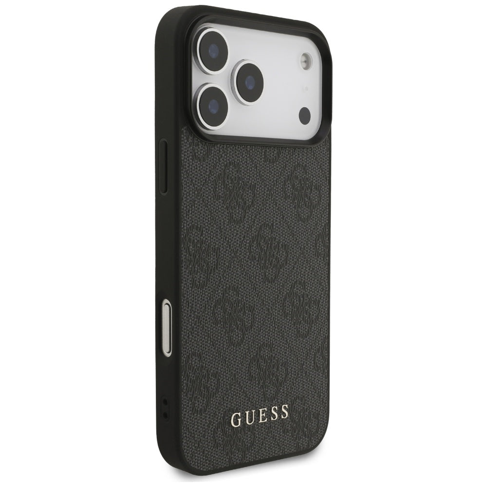 Калъф за Apple iPhone 18 Pro Max / 17 Pro Max, Guess, 4G Classic Logo, Черен