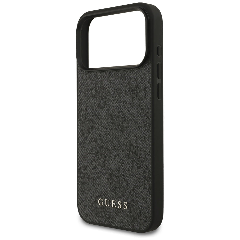 Калъф за Apple iPhone 18 Pro Max / 17 Pro Max, Guess, 4G Classic Logo, Черен