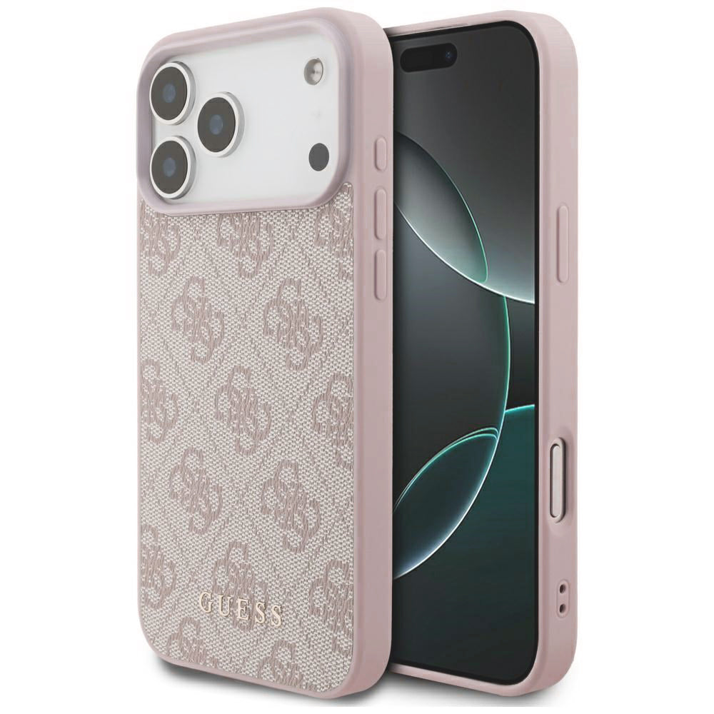 Калъф за Apple iPhone 18 Pro Max / 17 Pro Max, Guess, 4G Classic Logo, Розов