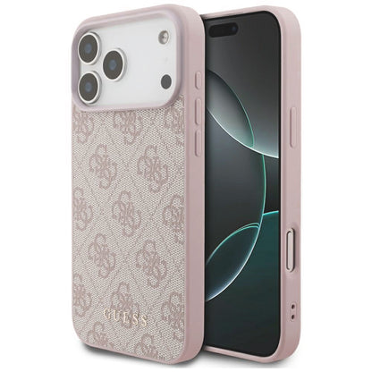 Калъф за Apple iPhone 18 Pro Max / 17 Pro Max, Guess, 4G Classic Logo, Розов
