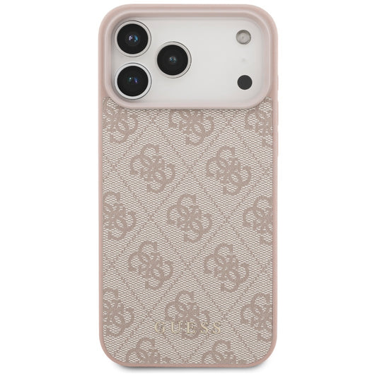 Калъф за Apple iPhone 18 Pro Max / 17 Pro Max, Guess, 4G Classic Logo, Розов