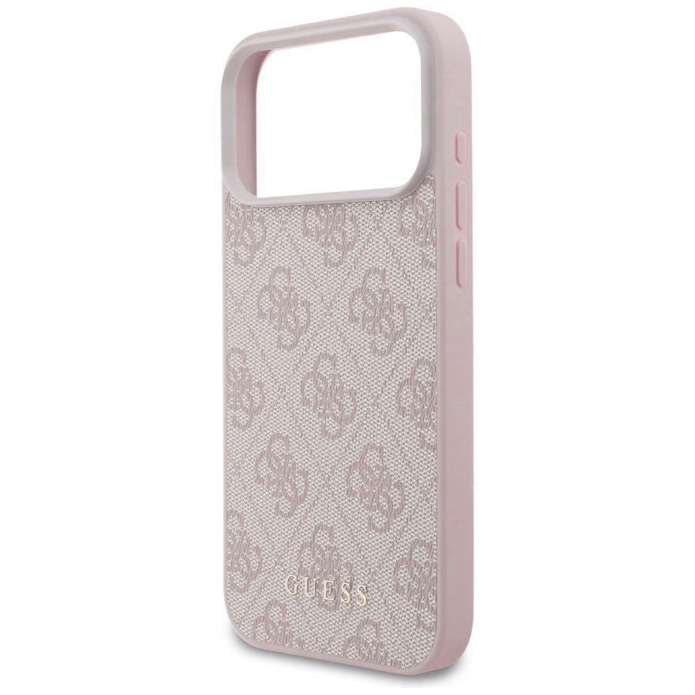 Калъф за Apple iPhone 18 Pro Max / 17 Pro Max, Guess, 4G Classic Logo, Розов