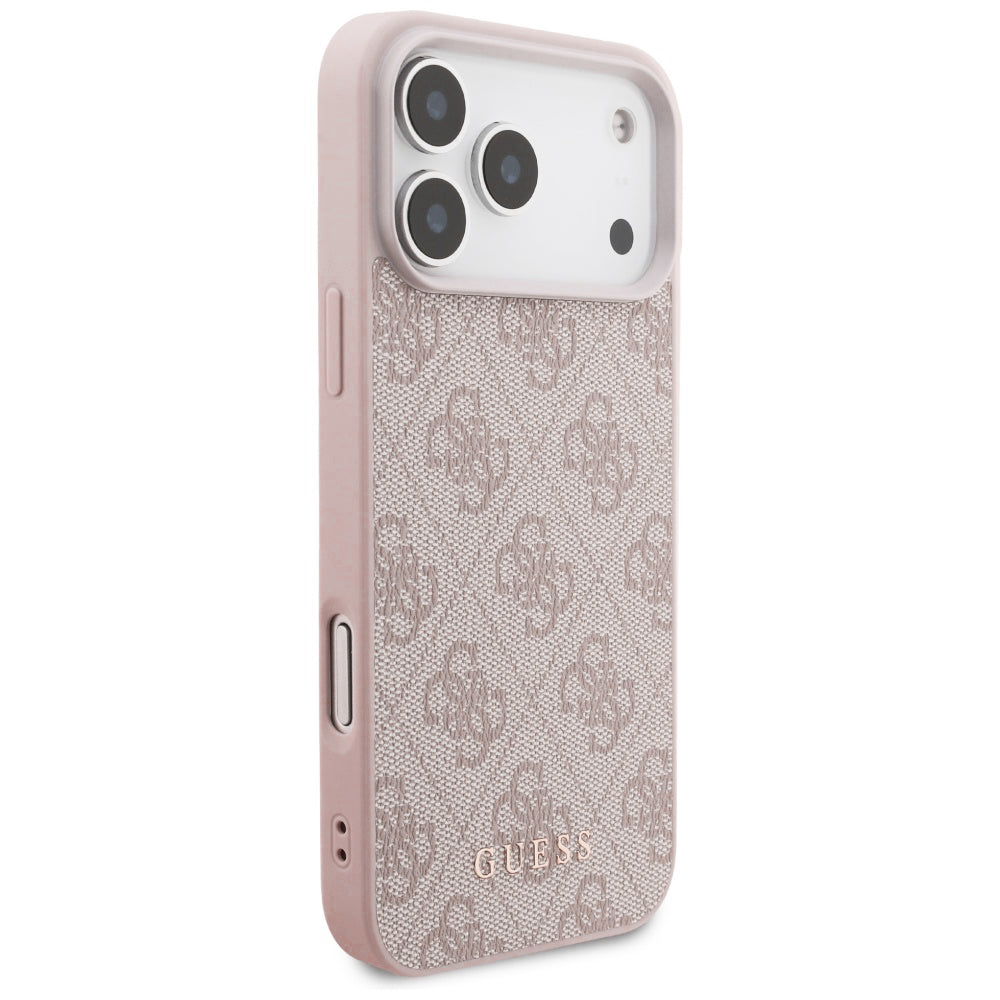 Калъф за Apple iPhone 18 Pro Max / 17 Pro Max, Guess, 4G Classic Logo, Розов