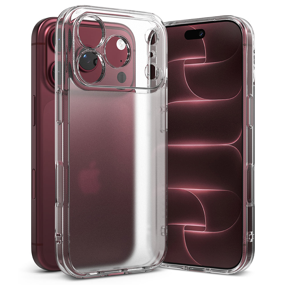Калъф за Apple iPhone 18 Pro Max / 17 Pro Max, Ringke, Fusion, Матиран прозрачен