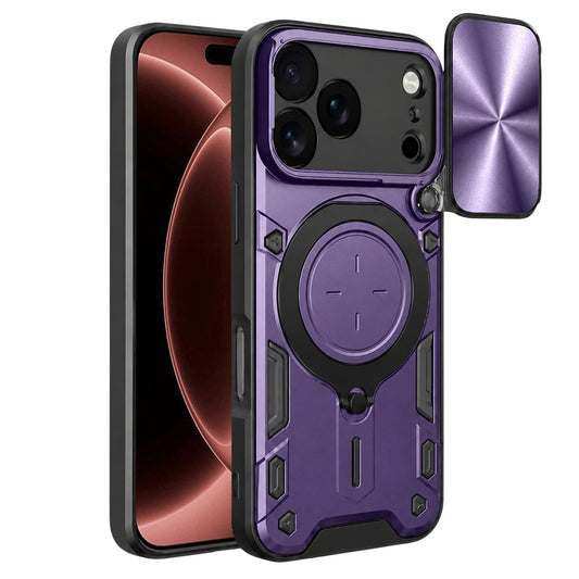 Калъф за Apple iPhone 18 Pro Max / 17 Pro Max, Techsuit, CamGuard Pro, Лилав