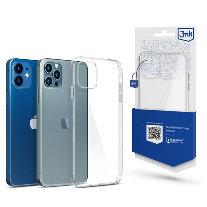 Калъф за Apple iPhone 12 / 12 Pro, 3MK, Прозрачен