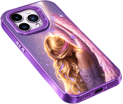 Калъф за Apple iPhone 15 Pro Max, LUXO So CooL, ArcadiA Angel, Многоцветен