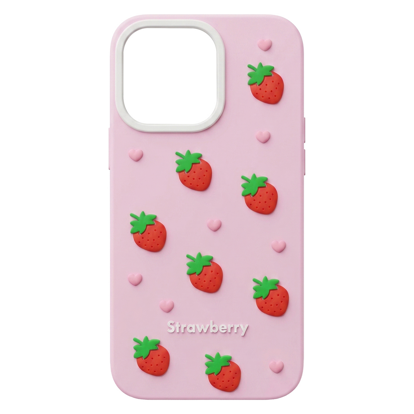 Case for Apple iPhone 16 Pro, OEM, Strawberry, Pink