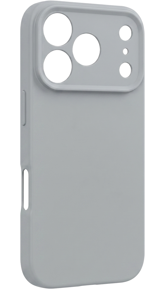 Калъф за Apple iPhone 17 Pro, OEM, силикон, сив