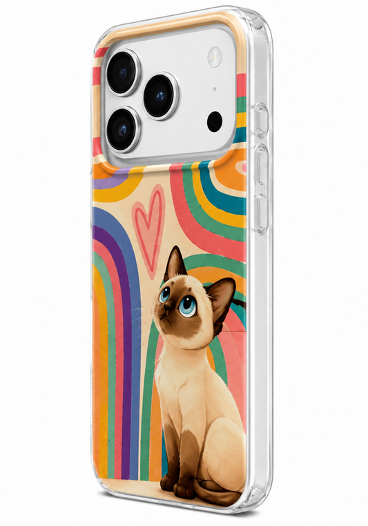 Калъф за Apple iPhone 16 Pro Max, Perfect Case, Dreamora Kitty, Многоцветен
