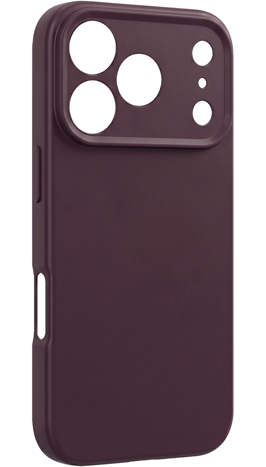 Калъф за Apple iPhone 18 Pro / 17 Pro, OEM, Силикон, Бордо