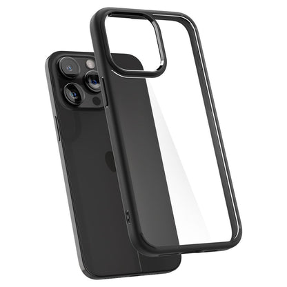 Калъф за Apple iPhone 15 Pro Max, Spigen, Ultra Hybrid, черен ACS06570 