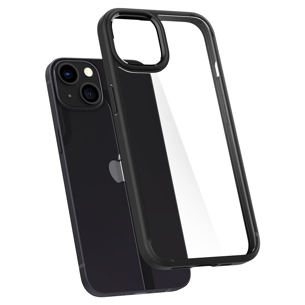 Калъф за Apple iPhone 13, Spigen, Ultra Hybrid, черен 