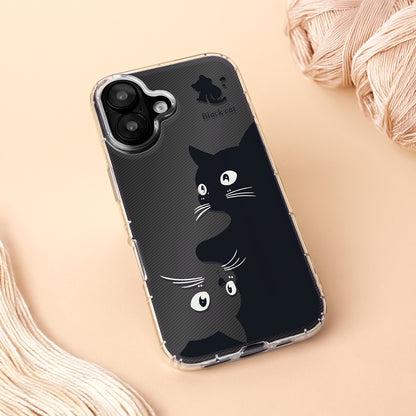 Калъф за Apple iPhone 17 Air, OEM, Ultra Trendy Cat, Черен
