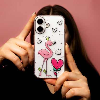 Калъф за Apple iPhone 17 Pro Max, OEM, Ultra Trendy Love 2, Многоцветен