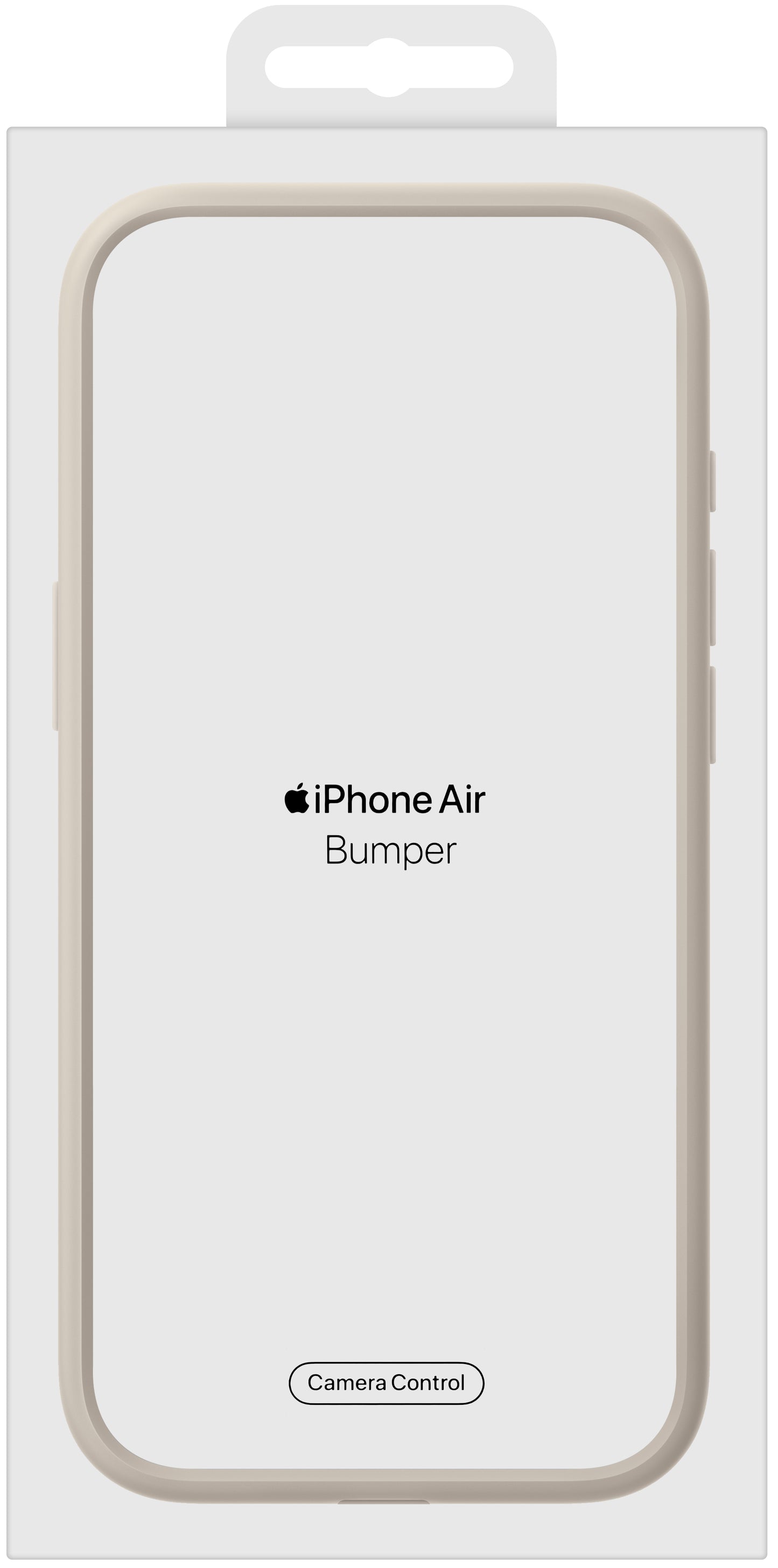Калъф за Apple iPhone 17 Air, Bumper, Бежов MH044ZM/A
