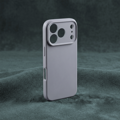 Калъф за Apple iPhone 17 Pro Max, OEM, силикон, сив
