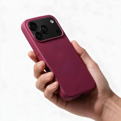 Калъф за Apple iPhone 18 Pro Max / 17 Pro Max, OEM, силиконов, бордо