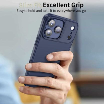 Калъф за Apple iPhone 17 Pro Max, Tech-Protect, Magmat, Матирано тъмносиньо