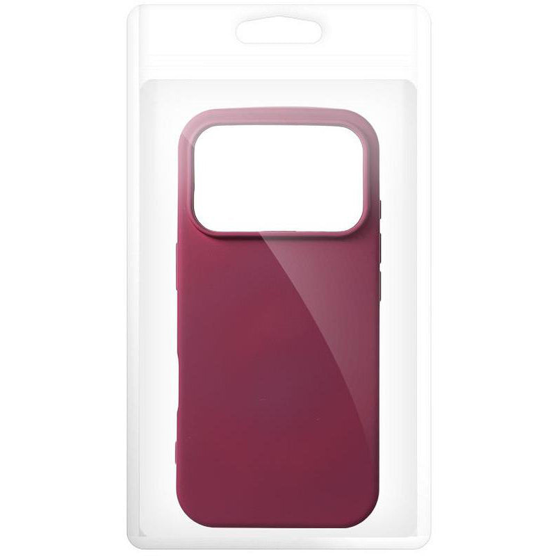 Калъф за Apple iPhone 18 Pro Max / 17 Pro Max, OEM, силиконов, бордо