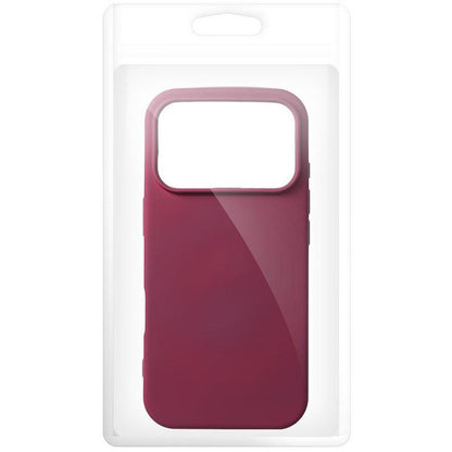 Калъф за Apple iPhone 18 Pro Max / 17 Pro Max, OEM, силиконов, бордо