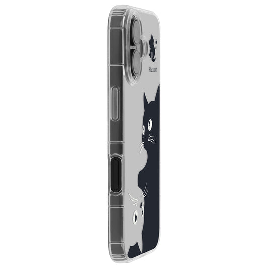 Калъф за Apple iPhone 17 Pro Max, OEM, Ultra Trendy Cat, Черен