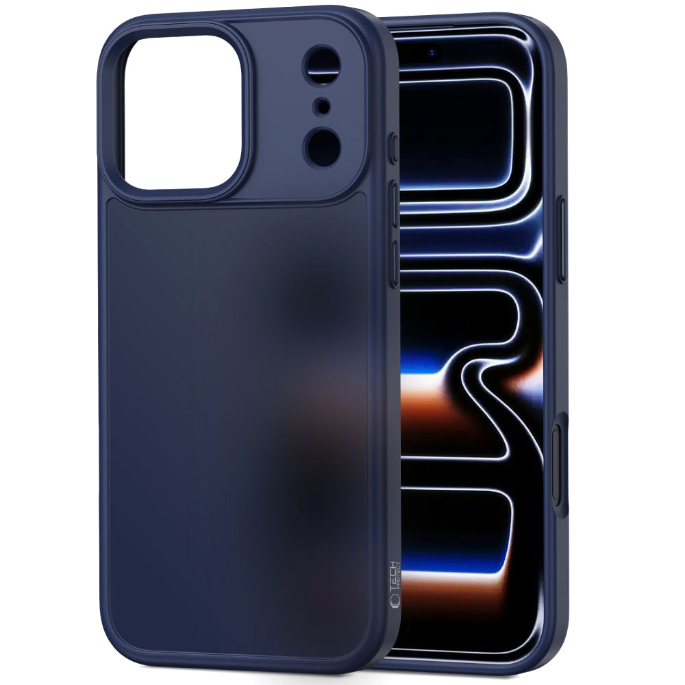 Калъф за Apple iPhone 17 Pro Max, Tech-Protect, Magmat, Матирано тъмносиньо