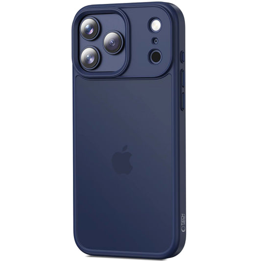 Калъф за Apple iPhone 17 Pro Max, Tech-Protect, Magmat, Матирано тъмносиньо
