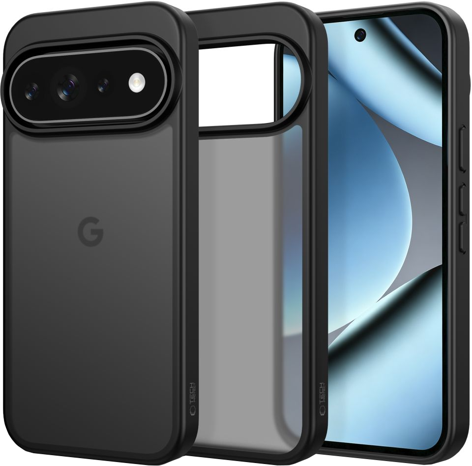 Калъф за Google Pixel 11 Pro / 11 / 10 Pro / 10 / 9, Tech-Protect, Magmat, Матиран Черен