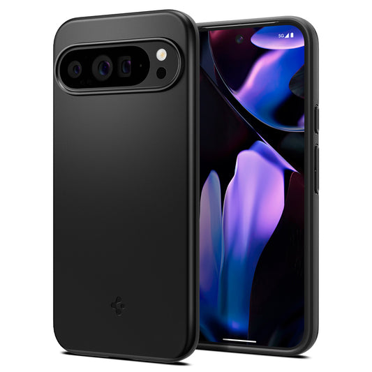 Калъф за Google Pixel 9 Pro XL, Spigen, Thin Fit, Черен ACS07731