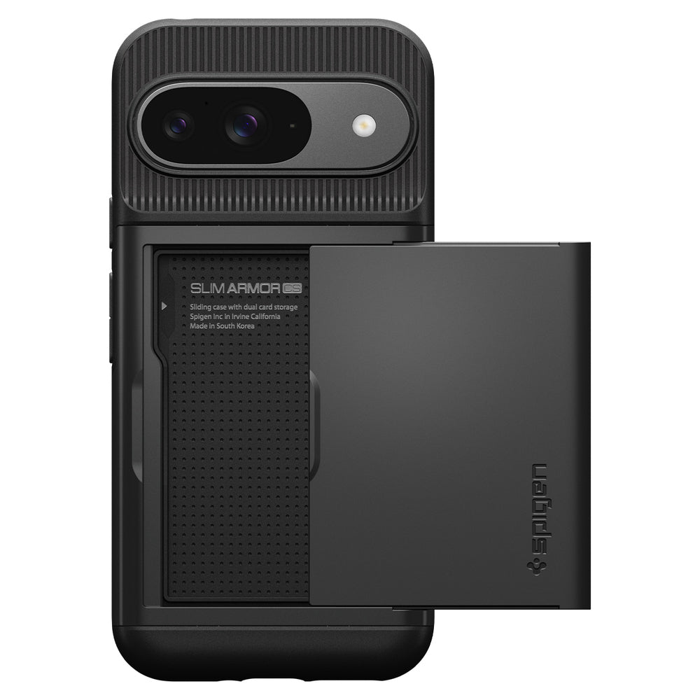 Калъф за Google Pixel 9/9 Pro, Spigen, Slim Armor CS, черен ACS07695 